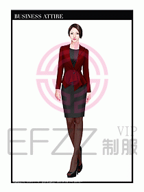 專賣店營業(yè)員服裝設計圖1217