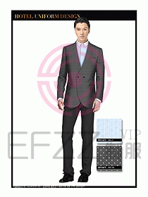 酒店大堂服務(wù)員制服設(shè)計(jì)圖731