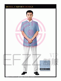 酒店制服客房服務(wù)員工衣設(shè)計425
