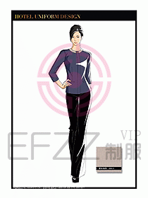 酒店制服客房服務(wù)員工衣設(shè)計446