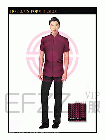 酒店服裝中餐服務(wù)員制服設(shè)計(jì)1393