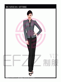 職業(yè)空姐裝制服設(shè)計圖501