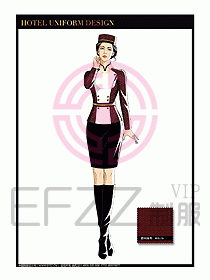酒店門(mén)童保安行李生制服設(shè)計(jì)947