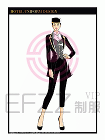 酒店門(mén)童保安行李生制服設(shè)計(jì)981