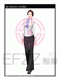 專賣店?duì)I業(yè)員職業(yè)裝設(shè)計(jì)圖1279