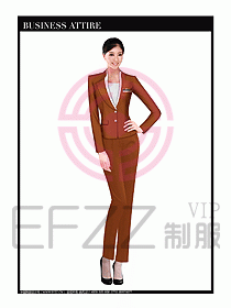 職業(yè)空姐制服設(shè)計圖576