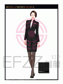 酒店大堂服務(wù)員制服設(shè)計(jì)737