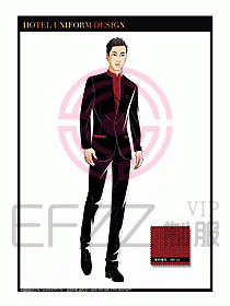 酒店大堂服務(wù)員制服設(shè)計(jì)771