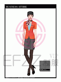 職業(yè)裝空姐服制服設(shè)計圖663