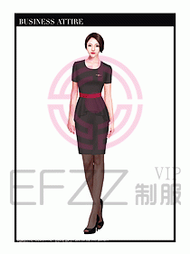 職業(yè)裝空姐服制服設(shè)計圖677