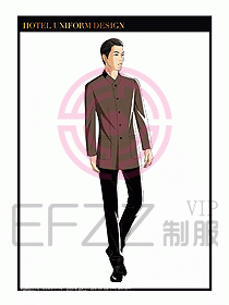 客房服務(wù)員制服設(shè)計(jì)圖458
