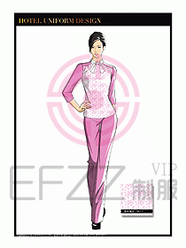 按摩技師美容制服設(shè)計(jì)1124