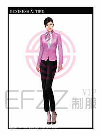 職業(yè)裝空姐服制服設(shè)計圖736