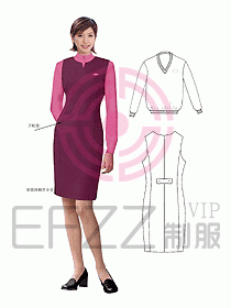 超市服務員服裝078