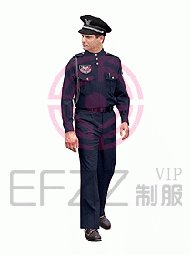 保安服長(zhǎng)袖制服037