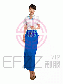水療會(huì)所咨客服裝142