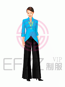 接待服務員服裝033
