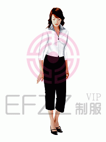 接待服務(wù)員服裝080