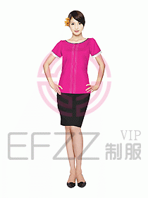 接待服務員服裝130