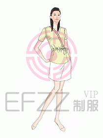 按摩技師服219