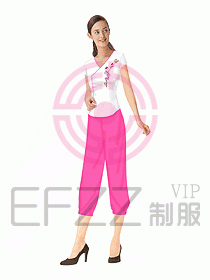 按摩技師服418