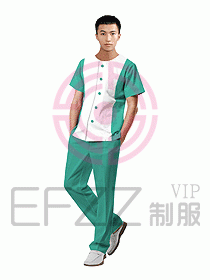 按摩技師服487