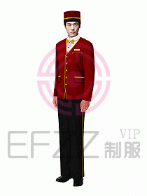 酒店門童制服304