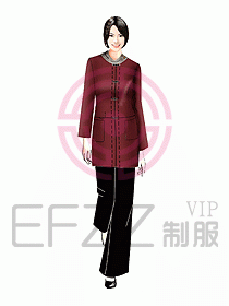客房服務(wù)員服裝097