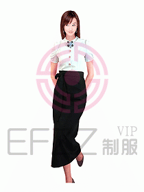 西餐領班接待服裝033