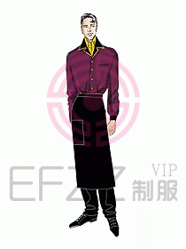 西餐服務生服裝239