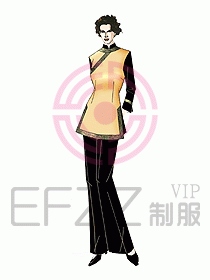 西餐服務生服裝242