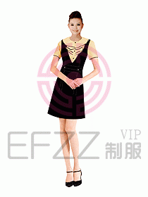西餐服務生服裝287