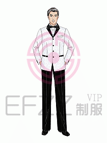 西餐服務生服裝407