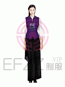 中餐服務員制服252