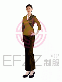 中餐服務員制服293