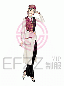 中餐服務(wù)員制服420