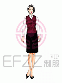 中餐服務員制服428