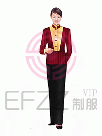 中餐服務員制服454
