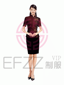 中餐服務員制服480