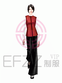 中餐服務員制服484