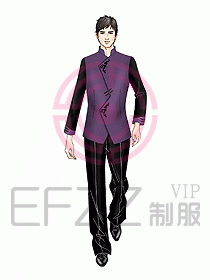 中餐服務(wù)員制服528