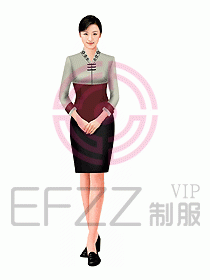 中餐服務(wù)員制服588