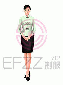 中餐服務(wù)員制服606