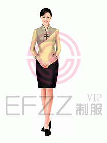 中餐服務(wù)員制服646