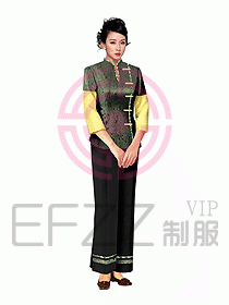 中餐迎賓制服063