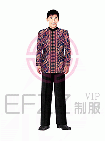 中餐迎賓制服126