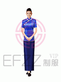 中餐迎賓制服160