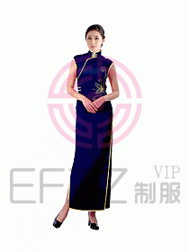 中餐迎賓制服176