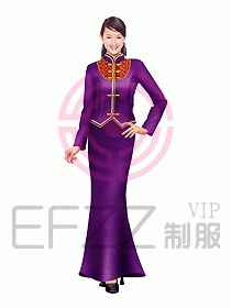 中餐迎賓制服200
