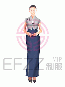 中餐迎賓制服252